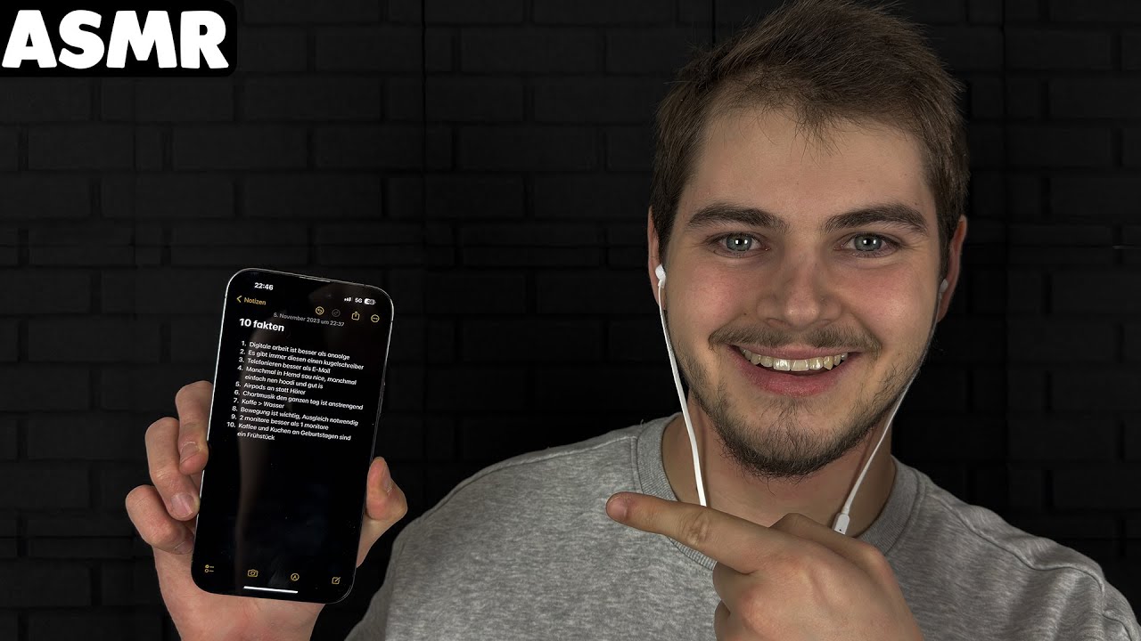 АСМР | 10 ФАКТОВ О МОЕЙ ПРОФЕССИИ (НЕМЕЦКИЙ)