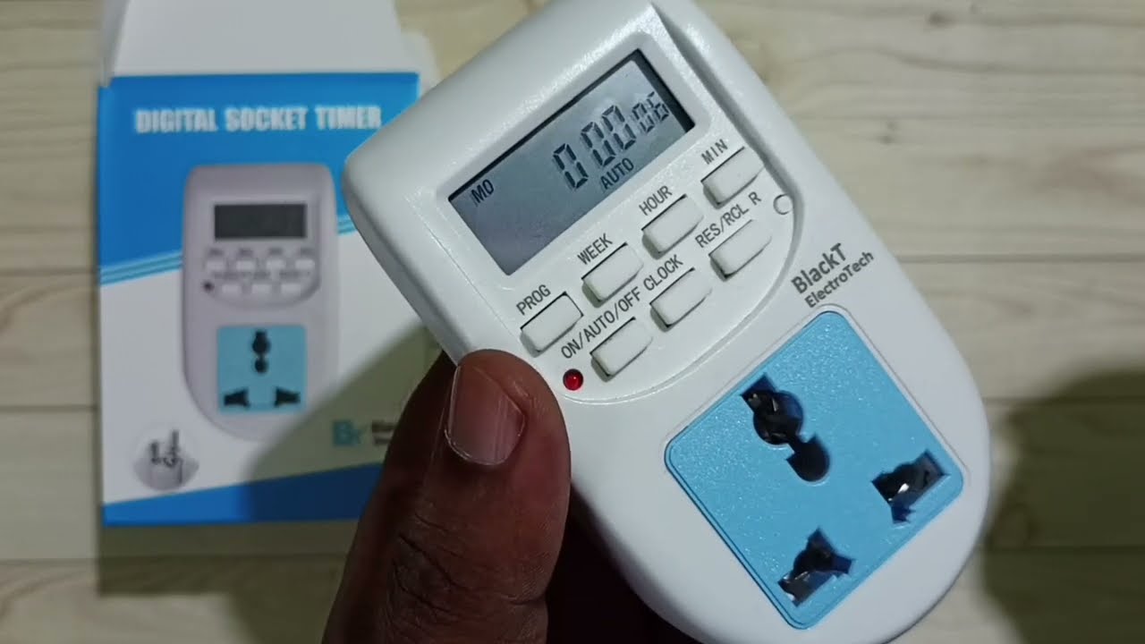 How to RESET Blackt Electrotech | EURO Digital Programmable Timer Socket