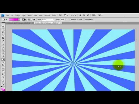 Make a Starburst Effect in Photoshop CS4/CS5