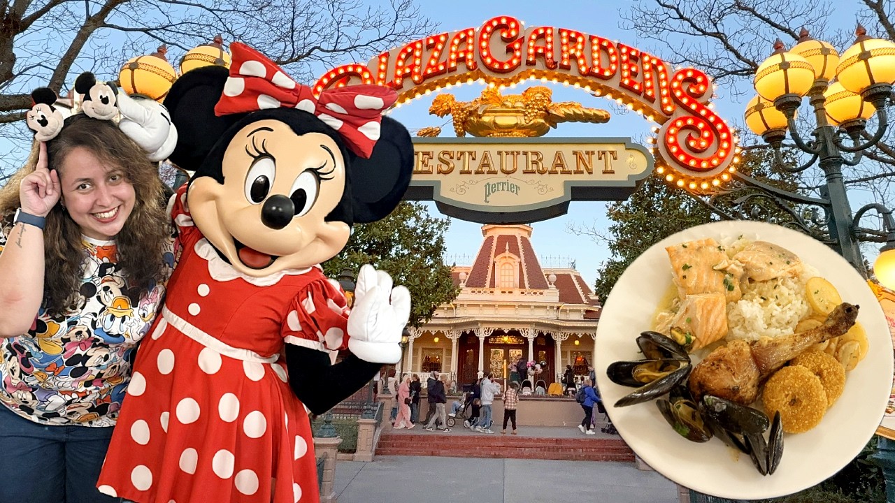 Disneyland Paris PLAZA GARDENS Dinner | Full CHARACTER DINING Experience 2026