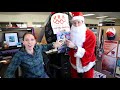 4-time U.S. Olympian Hunter Kemper Carols around the USA Triathlon Offices
