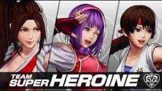 KOFXV Punish Team Super Heroine { Yuri, Mai, Athena }