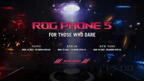 ROG Phone 5 Launch Event ｜ For Those Who Dare
