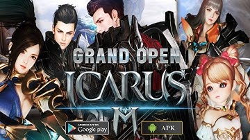 Icarus M Mobile Release! Gameplay Android - Open World MMORPG (KR)