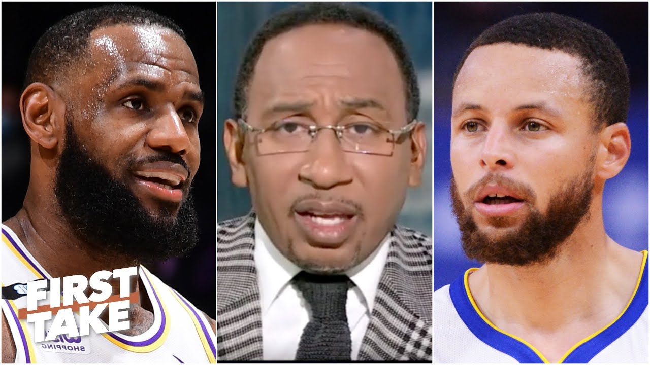 Stephen A. reacts to LeBron saying Steph Curry should win NBA MVP | First Take