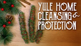 Yule Gift, Home Cleansing & Magical  Protection Wands, How to Make a smudge stick - Magical Crafting