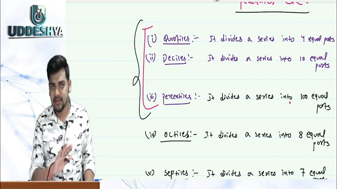  14 quartiles deciles percentiles etc business statistics bcom