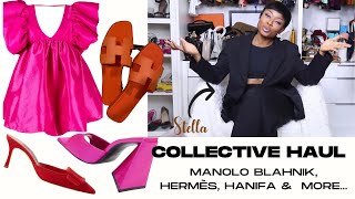 COLLECTIVE HAUL: HANIFA, MANOLO BLAHNIK, HERMES, AND MORE