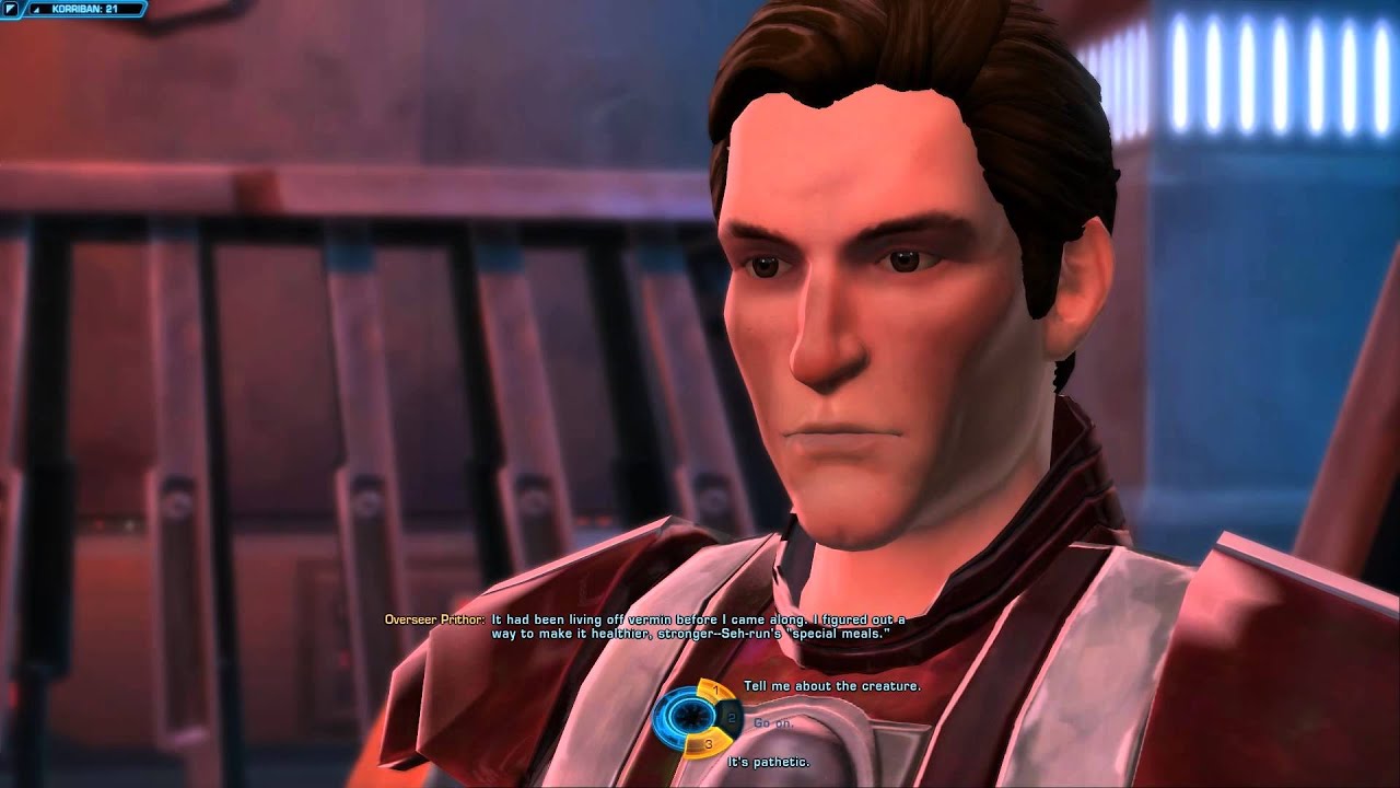 SWTOR: Running into Adam Howden on Korriban - YouTube
