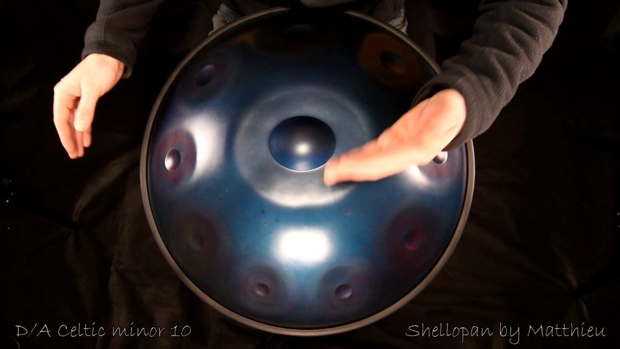 Handpan - D/A minor hexatonic 10 "Celtic minor" - Shellopan by Matthieu
