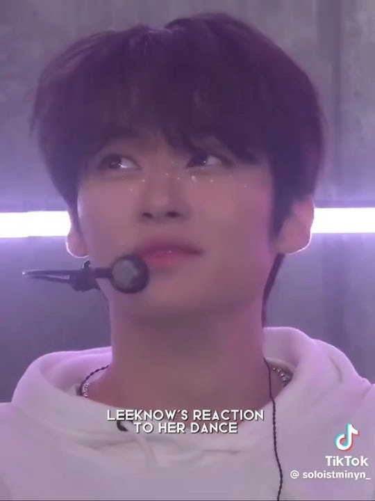 POV: yn praticing her solo dance leeknow reaction 😱#shorts #shortsvideo #straykids