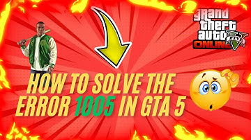 GTA 5 - HOW TO FIX THE ERROR 1005 IN GTA 5 | HINDI | STEAM |