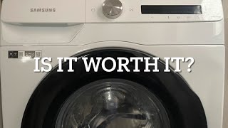 Is it worth it? Samsung WW90T534DAW Washing Machine  Review and Demonstration