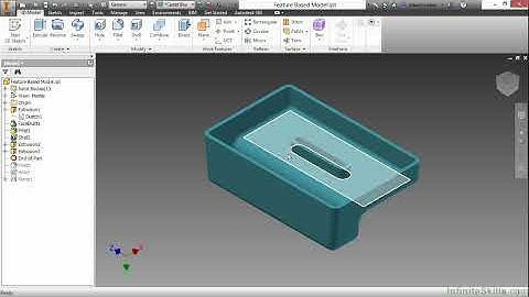 Autodesk Inventor 2015 Tutorial | Feature Based Modeling