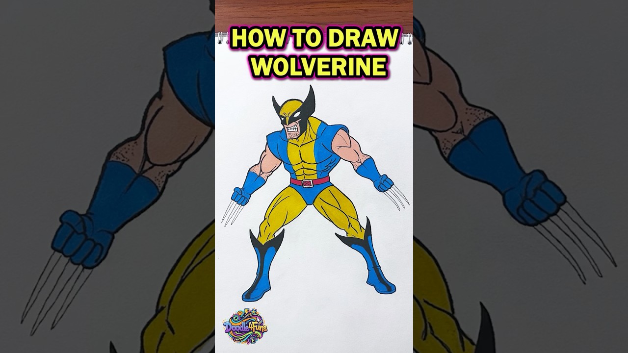Drawing Wolverine 