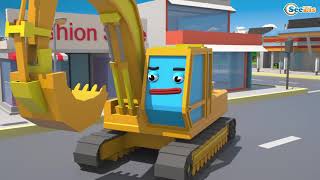 Desenho Animado Para Crianças - O Carro De Polícia Com Soluço