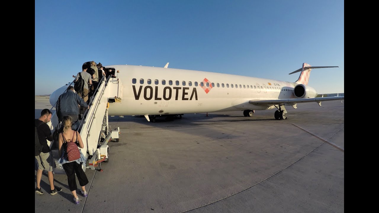 Europe's only Boeing 717 operator: Volotea! - YouTube