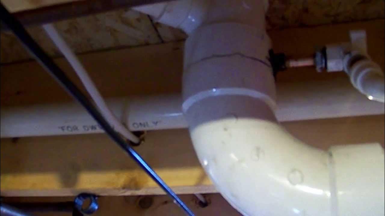 How to fix clogged roof sewer vent freeze up causing gas smell in house
