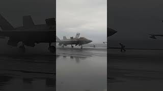 F 35B Stealth Fighter Ski Jump Takeoff From Navy Carrier