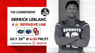 4⭐Defensive Line: Derrick LeBlanc | The Commitment