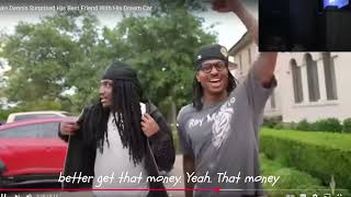 JerCrispy reaction to Duke Dennis Surprised His Best Friend With His Dream Car