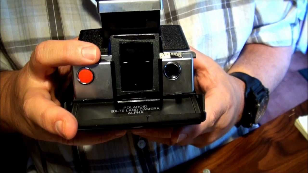 ND filter on a Polaroid SX70 YouTube