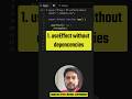 Top 3 React Hooks You’re Using Wrong 😱 (Fix These Now!) #coding #frontendcourse #reacthooks #react