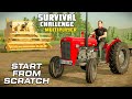 STARTING FROM SCRATCH | Survival Challenge Multiplayer | FS22 - Episode 1