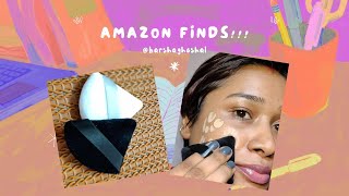Amazon finds! Powder puff combo review| honest review| no filter #amazon #beauty #review #nofilter
