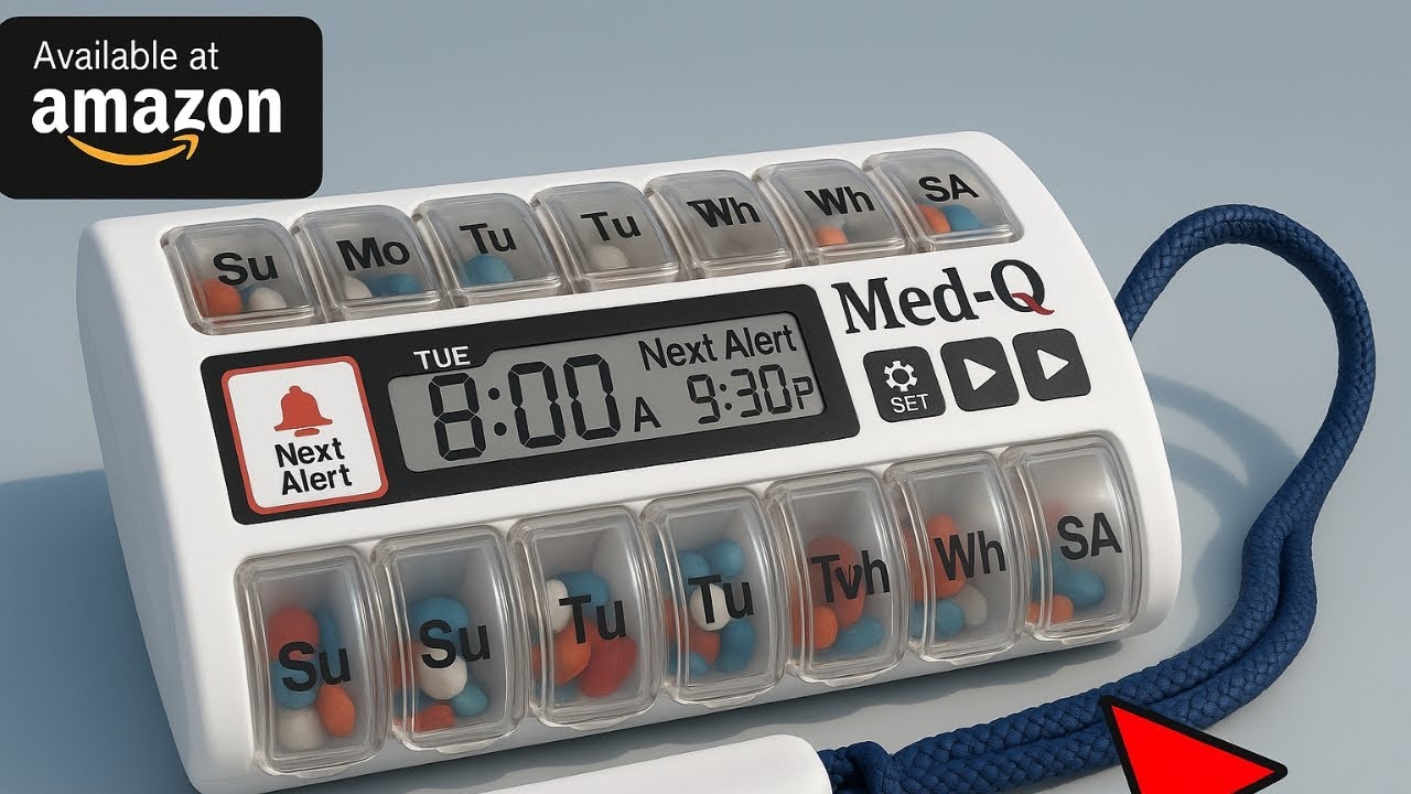 Digital Pill Box with Alarms ⏰💊 | Never Miss a Dose Again!