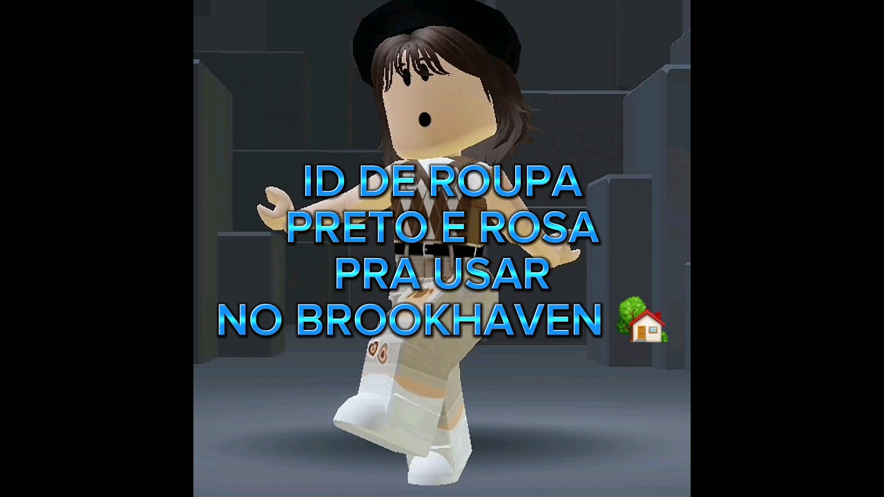 ID DE ROUPA CHIQUE PRA USAR NO BROOKHAVEN RP 🏡 #roblox 