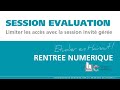 Mettre en place une session evaluation sur des chromebooks grs par une institution scolaire