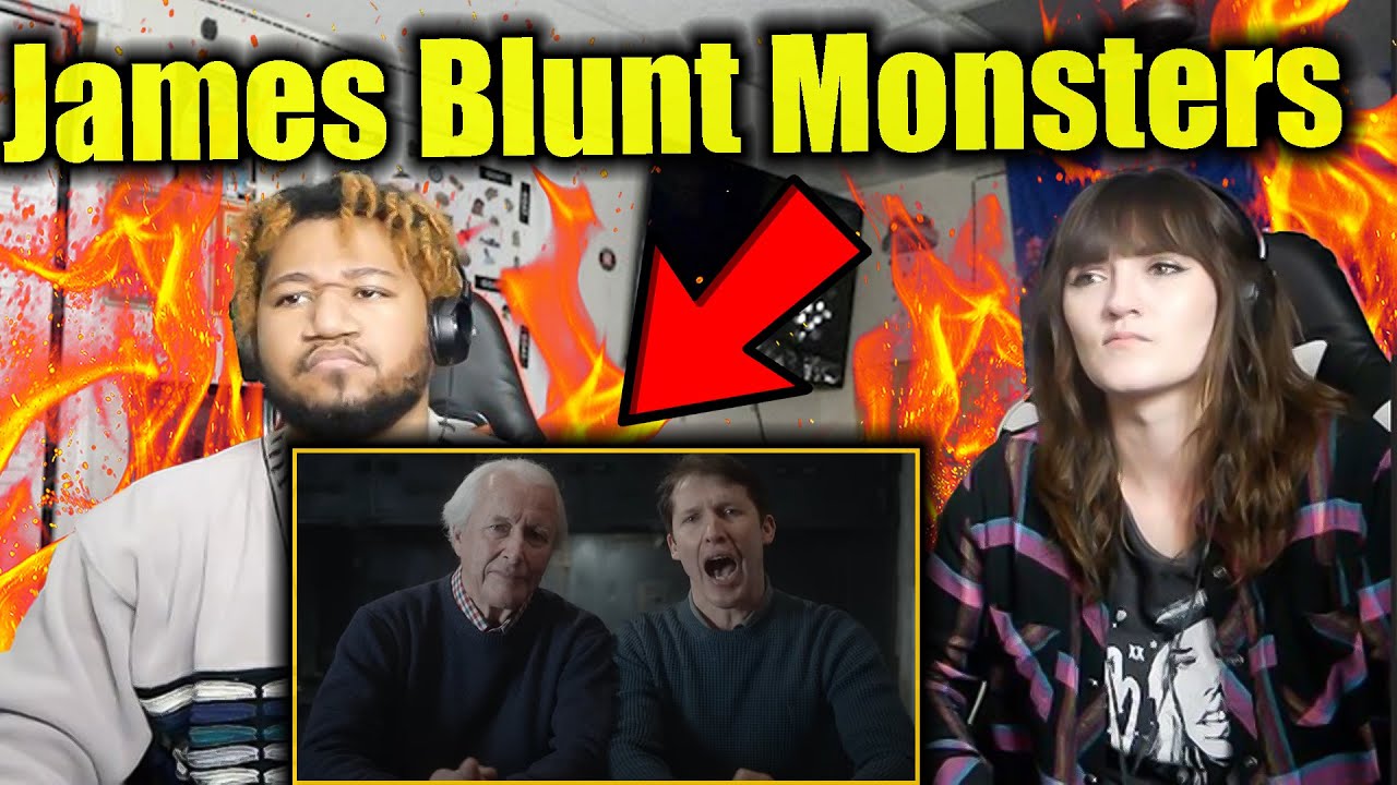 *First Time Hearing* James Blunt- Monsters | MADE US CRY | Didn’t expect this 😔