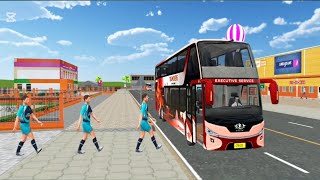 City Bus Transport  | Passenger Pickup & Drop Gameplay | Part 1 screenshot 5