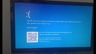 Chicken Screaming Meme has BSOD (Windows 10 Lite 1909)