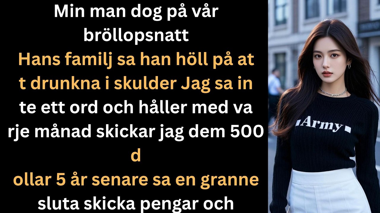 "Hon tror fortfarande att Daniel är borta." Jag stelnade framför datorskärmen och stirrade på säkerhetsfilmen från mitt eget hem. Fem år hade gått sedan min man dog på vår bröllopsnatt, och jag...