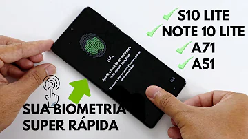 Como melhorar a biometria do celular?