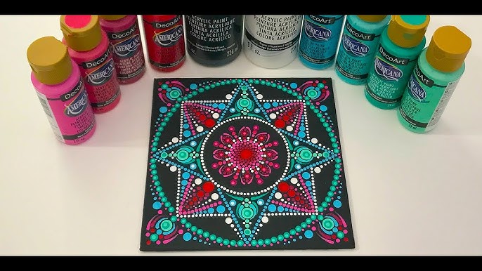 Dotting tools for mandala dot painting - overview - by Happy Dotting Company.  Ideal for all dot art 