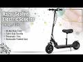 Razor Seated Electric Scooter Review ⚡ 40-Min Ride Time | Best Electric Scooter for Teens (Ages 13+)
