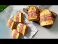 에그 베이컨 토스트 만들기 Egg Bacon Toast