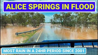 Alice Springs In Flood  Northern Territory