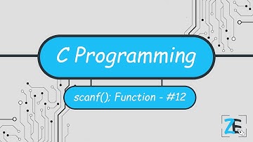 C Programming in Arabic - Section 3 - Lesson #12 | scanf function