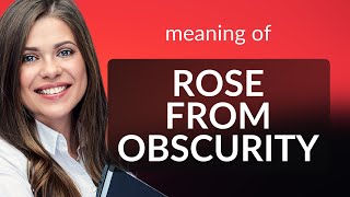 Rising from Obscurity: A Journey to Recognition
