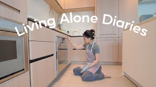 Living Alone Diaries | Simple week at home cooking & eating, going out in NYC with the girlies