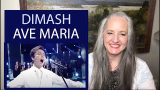 Voice Teacher Reaction to Dimash - AVE MARIA | New Wave 2021