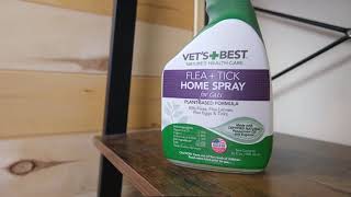 Vet's Best Flea   Tick Home Spray for Cats Review (We Tried It)