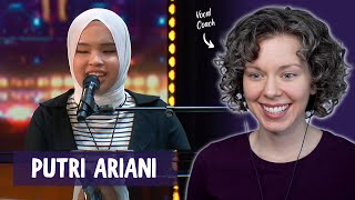 Finally hearing Putri Ariani for the first time! AGT Performance of 