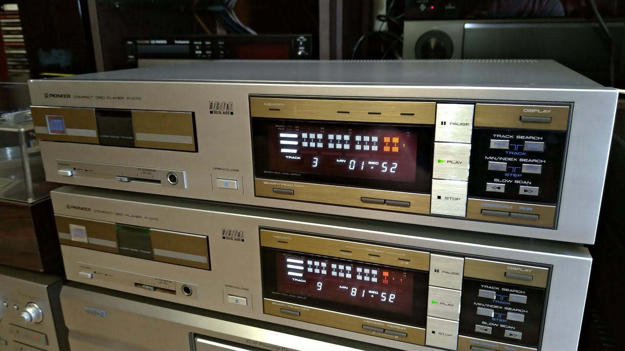 Pioneer P-D70 - vintage audio laser