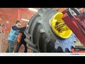 Montage dune roue complte agricole avec pneu mitas 125050 r32 sft par copadex