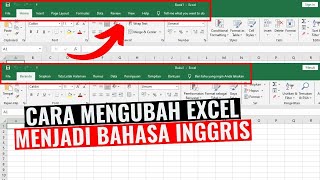 Cara Mengubah Excel Menjadi Bahasa Inggris